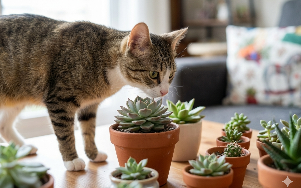 Evcil Hayvanlar İçin Zehirli Sukulentler