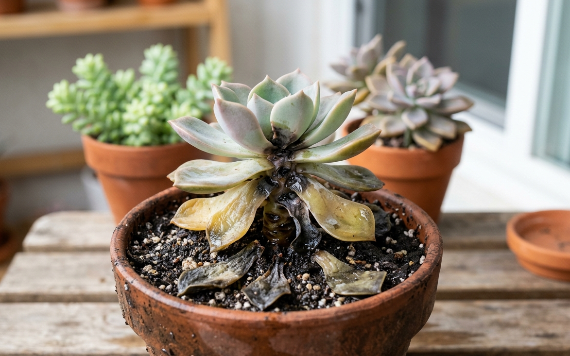 Sukulentler Neden Çürür? En Yaygın Hatalar ve Çözümleri