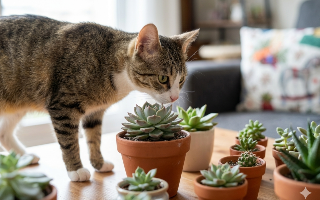 Evcil Hayvanlar İçin Zehirli Sukulentler