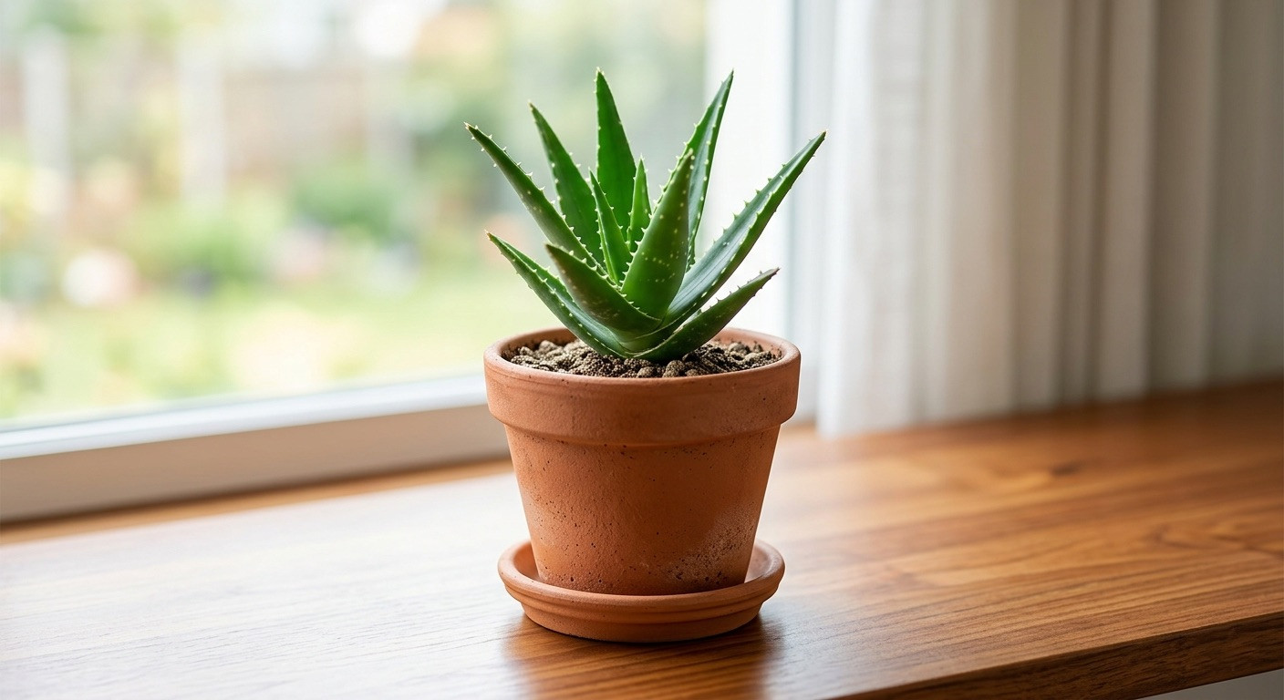 Aloe vera sukulent
